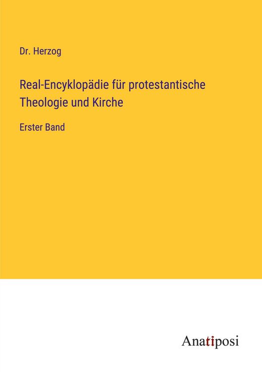 Produktbild: Real-Encyklop&auml;die f&uuml;r protestantische Theologie und Kirche