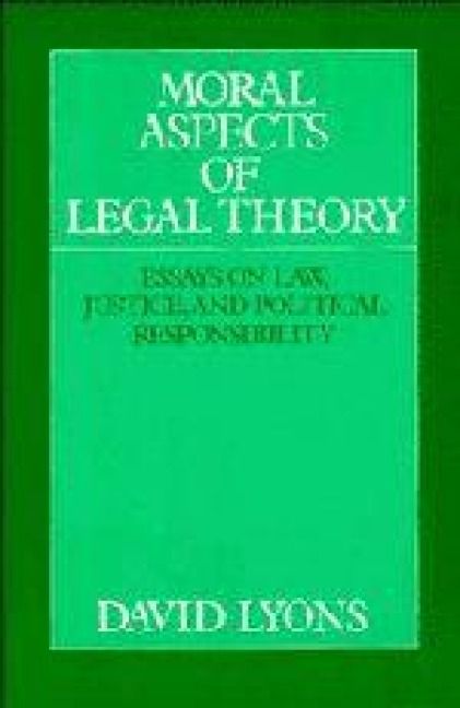 Produktbild: Moral Aspects of Legal Theory