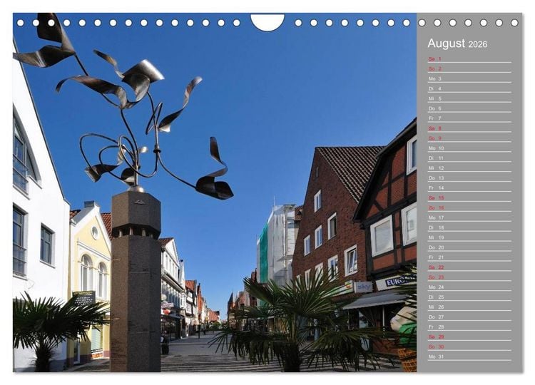 Produktbild: Ansichten meiner Stadt - Verden / Aller (Wandkalender 2026 DIN A4 quer), CALVENDO Monatskalender