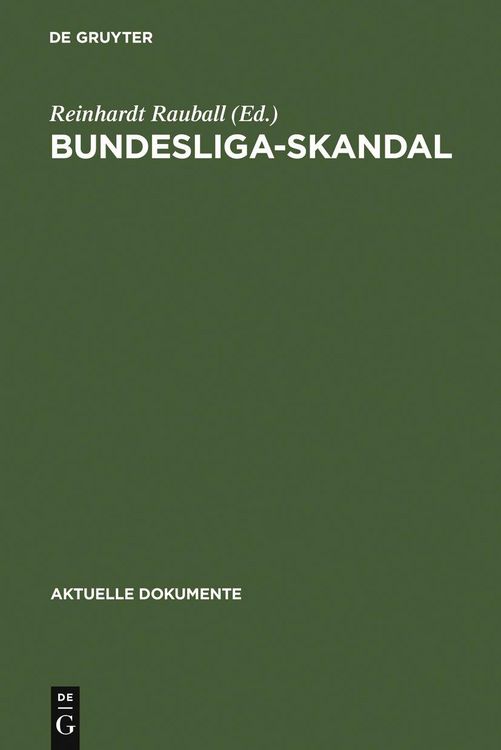 Produktbild: Bundesliga-Skandal