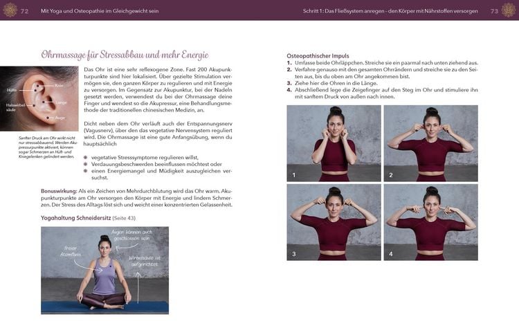 Produktbild: Selbstheilung mit Yoga und Osteopathie