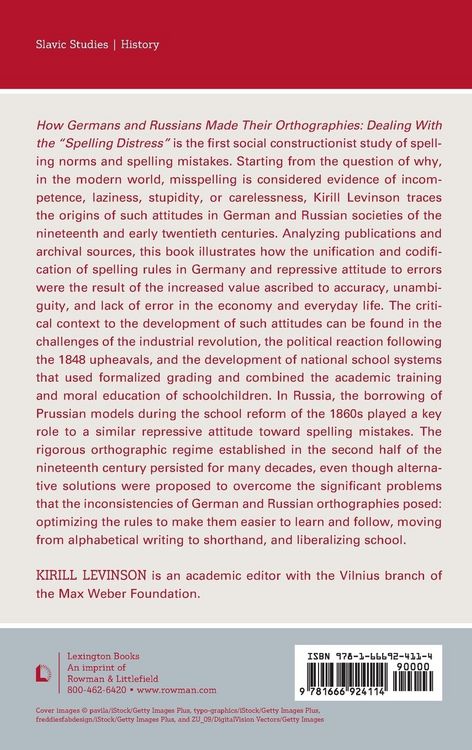 Produktbild: How Germans and Russians Made Their Orthographies