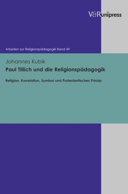 Produktbild: Paul Tillich und die Religionsp&auml;dagogik