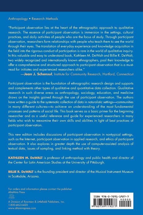 Produktbild: Participant Observation