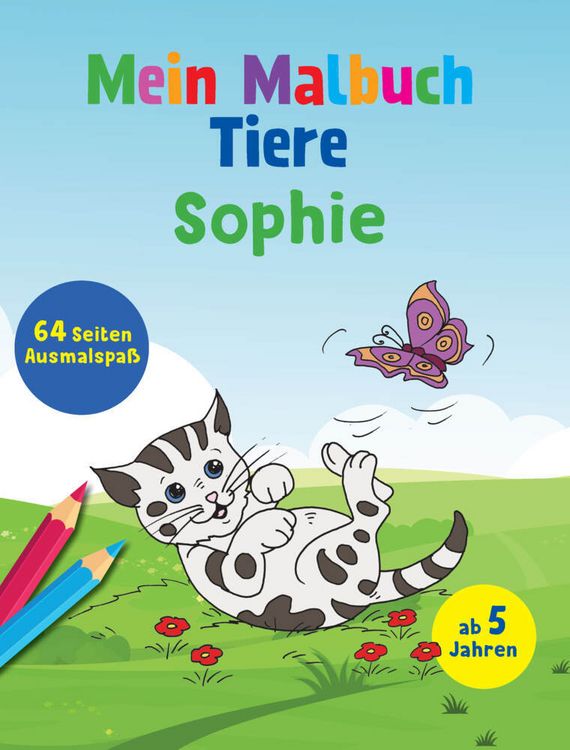 Produktbild: Mein Malbuch Tiere - Sophie