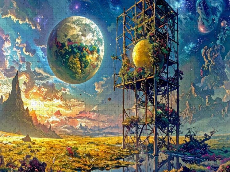 Produktbild: CALVENDO Puzzle Suche nach neuen Horizonten | 1000 Teile Lege-Gr&ouml;&szlig;e 64x48cm Foto-Puzzle f&uuml;r gl&uuml;ckliche Stunden