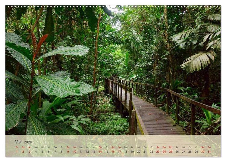 Produktbild: Bekanntes und Unbekanntes Costa Rica (Wandkalender 2026 DIN A2 quer), CALVENDO Monatskalender