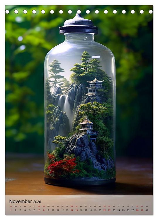 Produktbild: Volle Pulle mal anders (Tischkalender 2026 DIN A5 hoch), CALVENDO Monatskalender