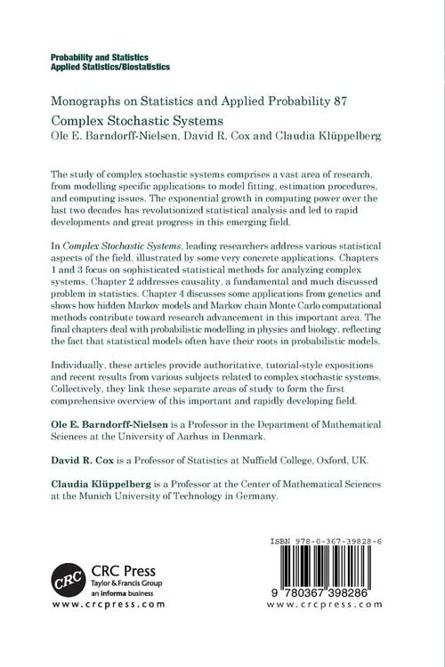 Produktbild: Complex Stochastic Systems