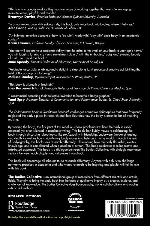Produktbild: The Collaborative Body in Qualitative Research