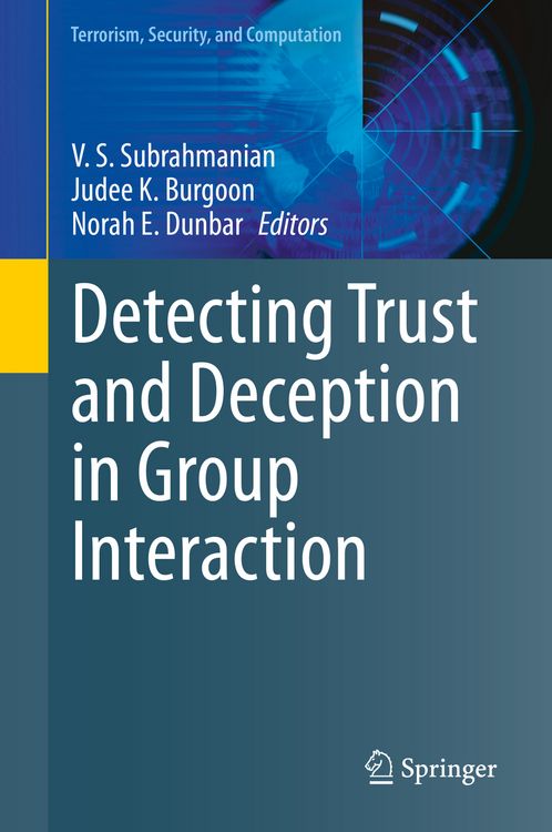 Produktbild: Detecting Trust and Deception in Group Interaction