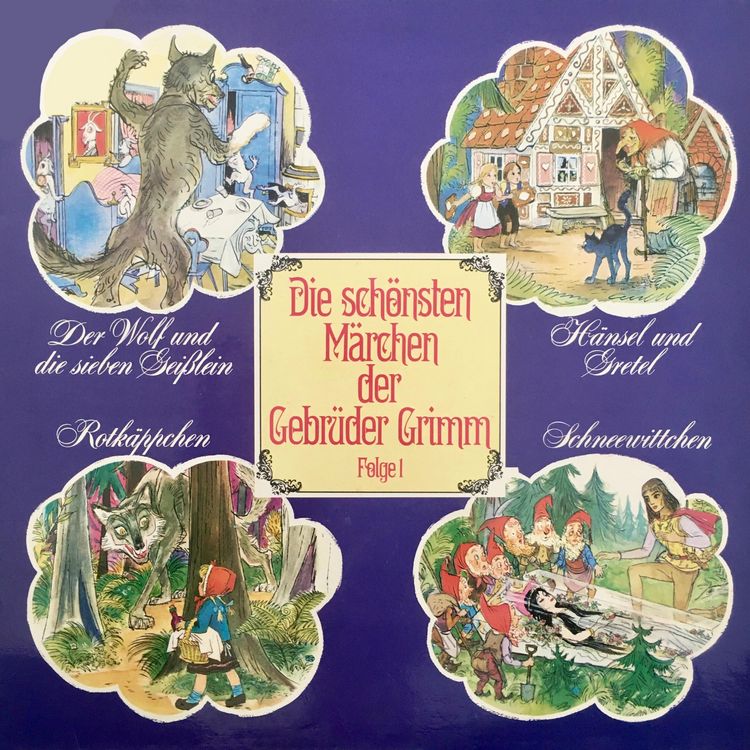 Produktbild: Der Wolf und die sieben Gei&szlig;lein / H&auml;nsel und Gretel / Rotk&auml;ppchen / Schneewittchen
