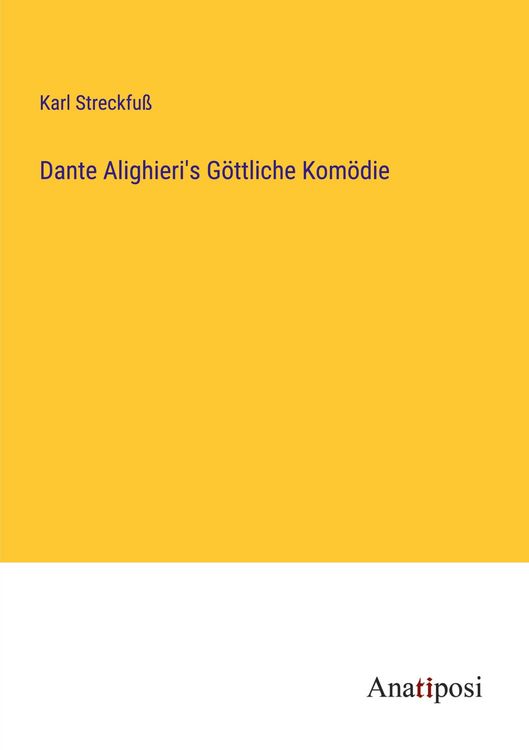 Produktbild: Dante Alighieri's G&ouml;ttliche Kom&ouml;die