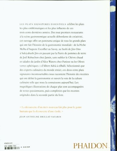 Produktbild: Les plats signatures essentiels