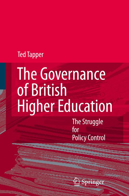 Produktbild: The Governance of British Higher Education