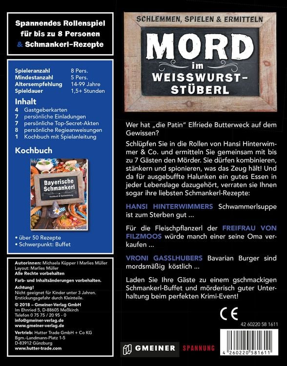 Produktbild: Mord im Wei&szlig;wurstst&uuml;berl