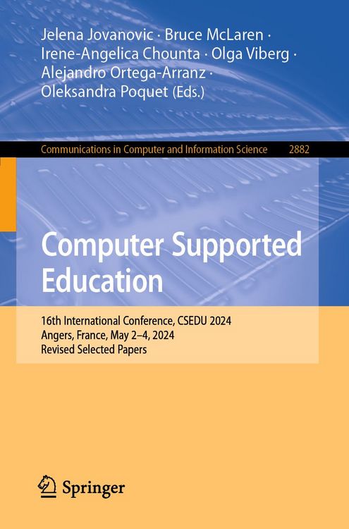 Produktbild: Computer Supported Education