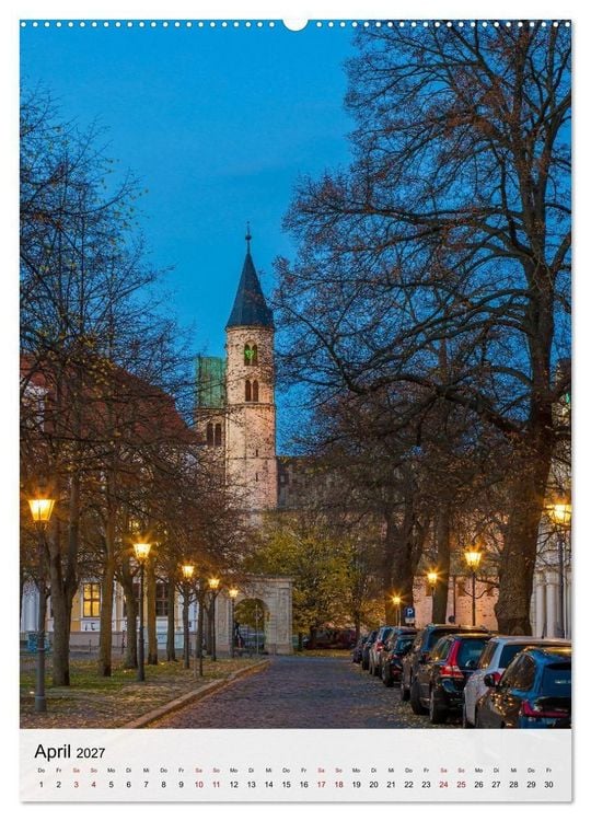 Produktbild: Magdeburg und das Licht am Ende des Tages (hochwertiger Premium Wandkalender 2027 DIN A2 hoch), Kunstdruck in Hochglanz