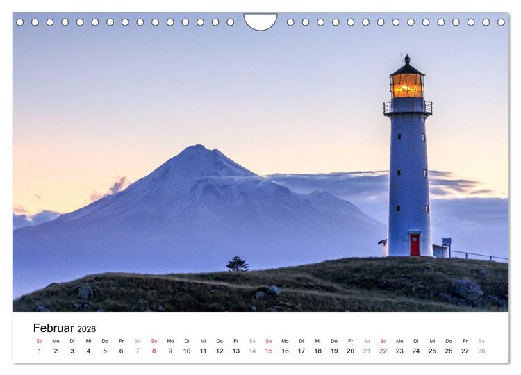 Produktbild: LEUCHTT&Uuml;RME - rund um den Globus (Wandkalender 2026 DIN A4 quer), CALVENDO Monatskalender