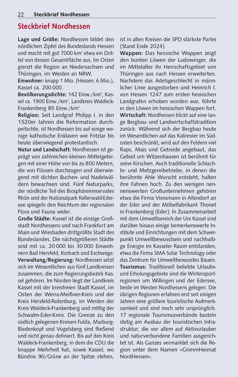 Produktbild: TRESCHER Reisef&uuml;hrer Nordhessen