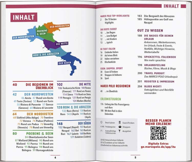 Produktbild: MARCO POLO Reisef&uuml;hrer Italien