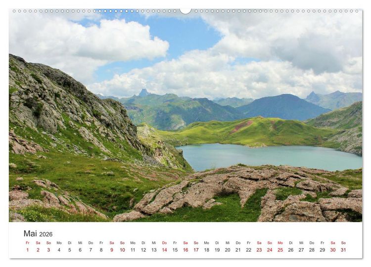 Produktbild: Spanien - einzigartige Motive (hochwertiger Premium Wandkalender 2026 DIN A2 quer), Kunstdruck in Hochglanz