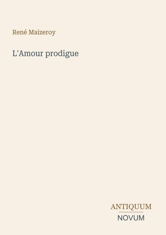 Produktbild: L'Amour prodigue