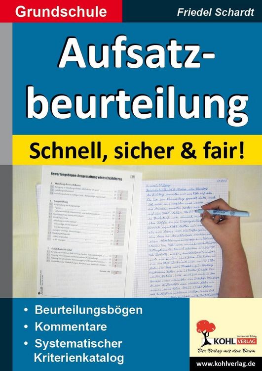 Produktbild: Aufsatzbeurteilung in der Grundschule