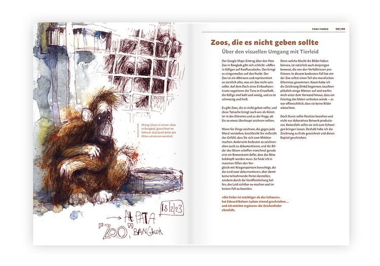 Produktbild: Tiere zeichnen und verstehen