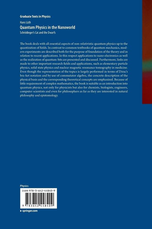 Produktbild: Quantum Physics in the Nanoworld