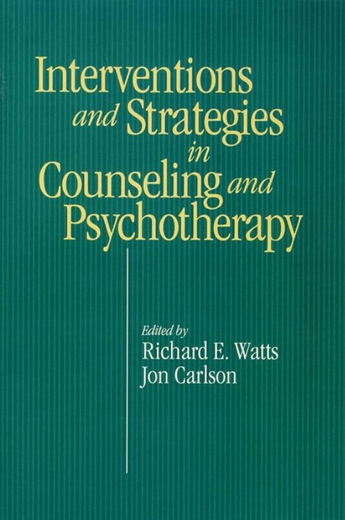 Produktbild: Intervention & Strategies in Counseling and Psychotherapy
