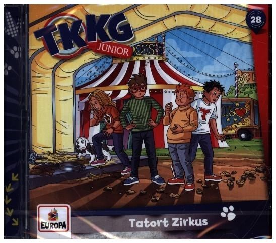 Produktbild: TKKG Junior - Tatort Zirkus, 1 Audio-CD