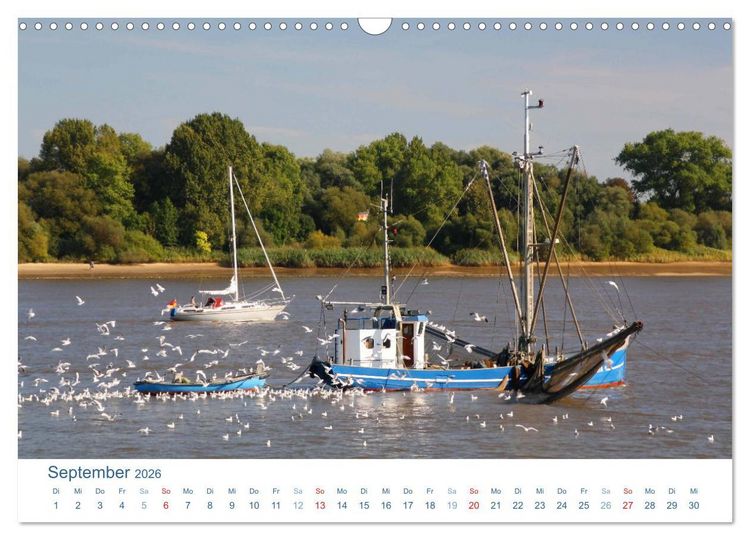 Produktbild: Brake 2026. Impressionen aus der Kreisstadt der Wesermarsch (Wandkalender 2026 DIN A3 quer), CALVENDO Monatskalender