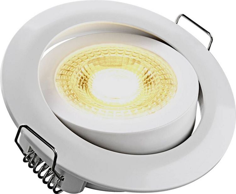 Produktbild: Heitronic 500665 DL7202 LED-Einbauleuchte LED LED fest eingebaut 5W Wei&szlig;