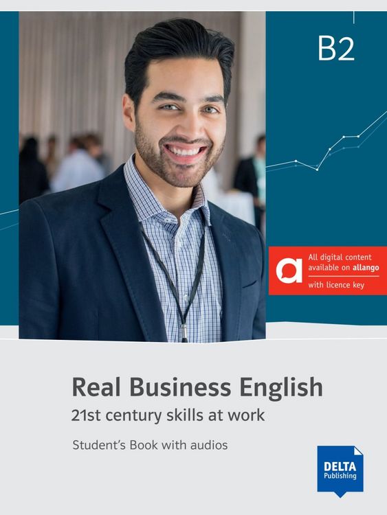 Produktbild: Real Business English B2 &ndash; Hybrid Edition allango