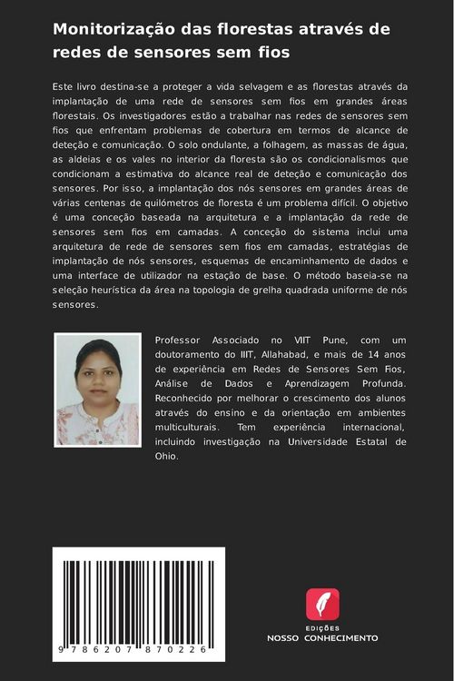 Produktbild: Monitoriza&ccedil;&atilde;o das florestas atrav&eacute;s de redes de sensores sem fios