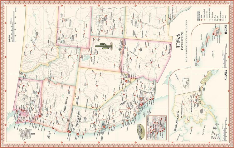 Produktbild: Atlas der imagin&auml;ren Orte