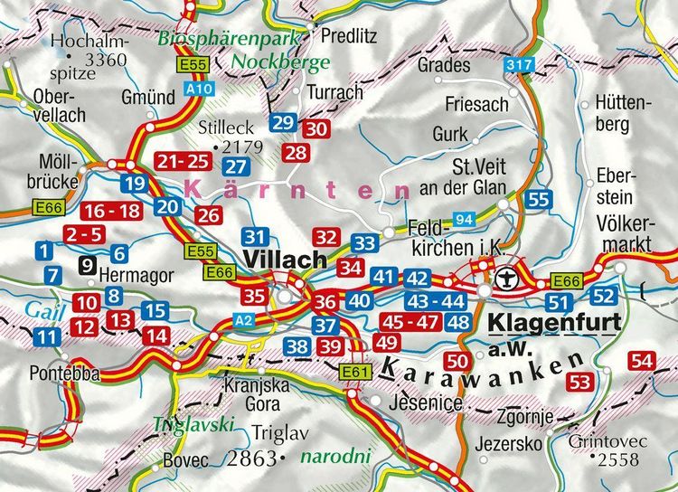 Produktbild: KOMPASS Wanderf&uuml;hrer K&auml;rntner Seen