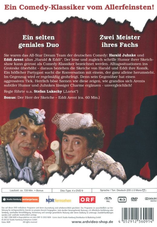Produktbild: Harald & Eddi - Alle 24 Folgen [4 DVDs]