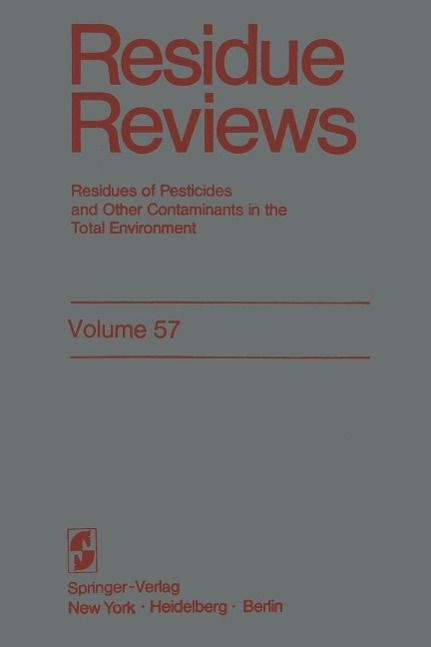 Produktbild: Residue Reviews