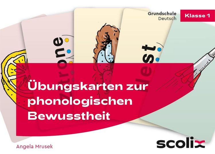 Produktbild: &Uuml;bungskarten zur phonologischen Bewusstheit