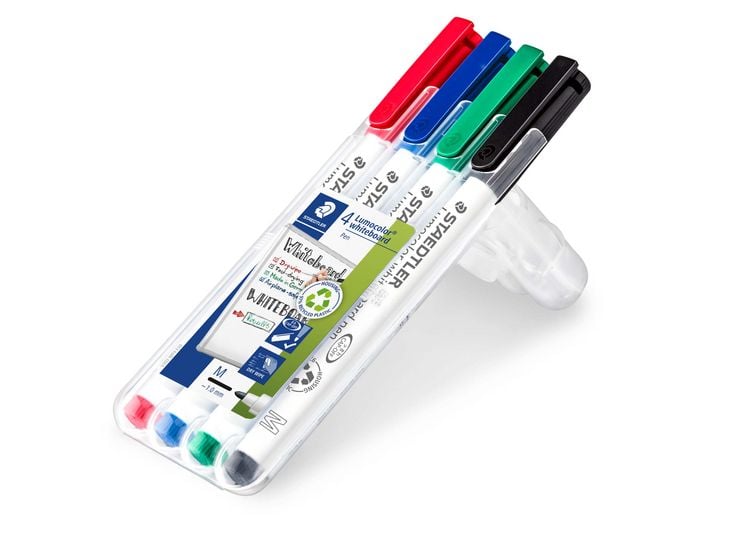 Produktbild: STAEDTLER Whiteboard-Marker Lumocolor whiteboard pen 301, 4er Set