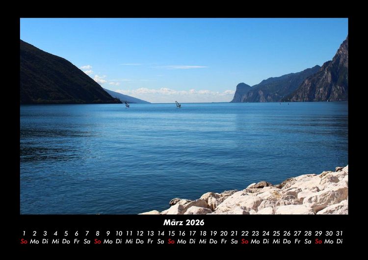 Produktbild: Seeblick 2026 Fotokalender DIN A3
