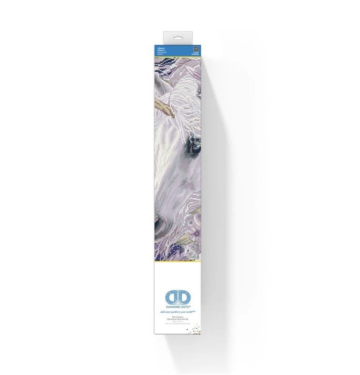 Produktbild: Diamond Painting Einhorn Lilien