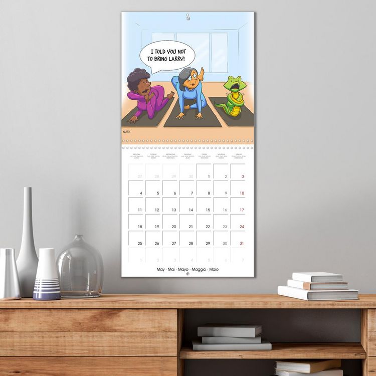 Produktbild: OK, Boomer - Cartoons (Wall Calendar 2026 12 &times; 12 Inch) CALVENDO 12 Month Wall Calendar