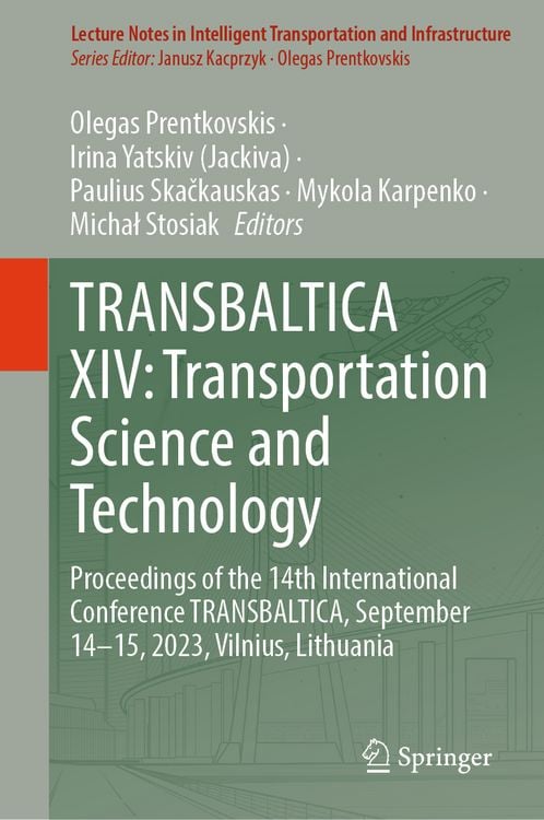 Produktbild: TRANSBALTICA XIV: Transportation Science and Technology