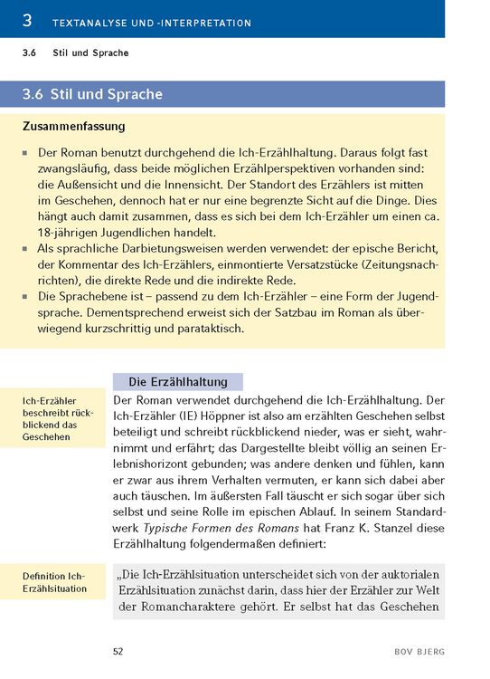 Produktbild: Auerhaus von Bov Bjerg - Textanalyse und Interpretation