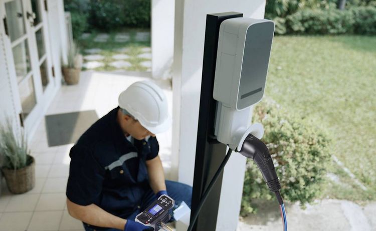 Produktbild: VOLTCRAFT IST 3000E Installationstester-Set mit aktivem EVSE Testkabel VDE-Norm 0100, 0100-600, 0105-100, EN 61557, Messwertspeicher