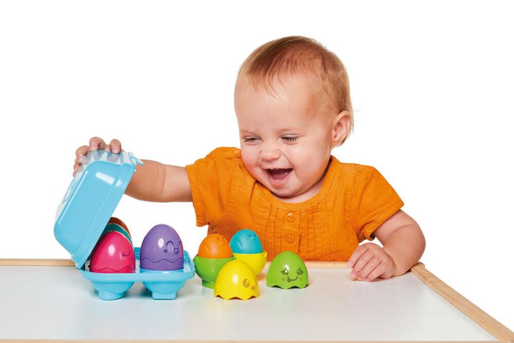 Produktbild: Versteck & Quieck Eier farbenfrohe K&uuml;ken