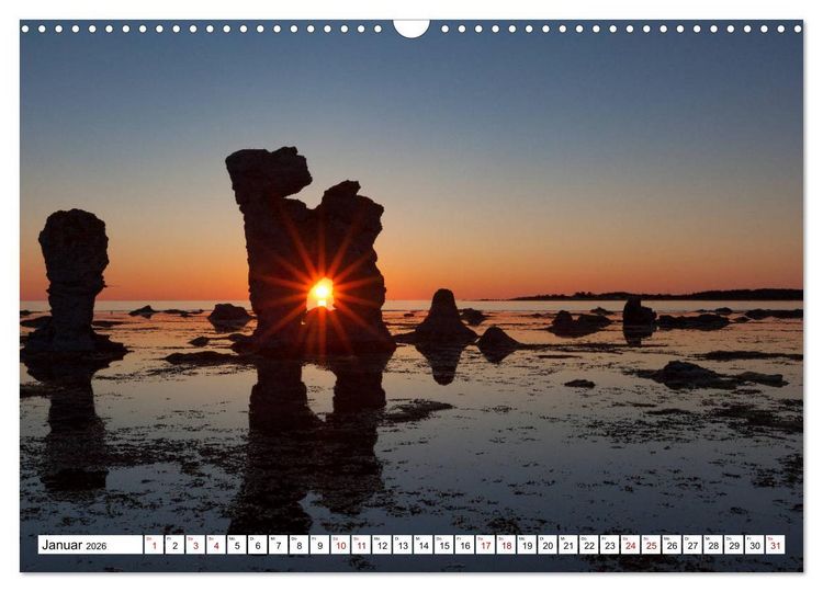 Produktbild: Gotland - Sonneninsel in der Ostsee (Wandkalender 2026 DIN A3 quer), CALVENDO Monatskalender